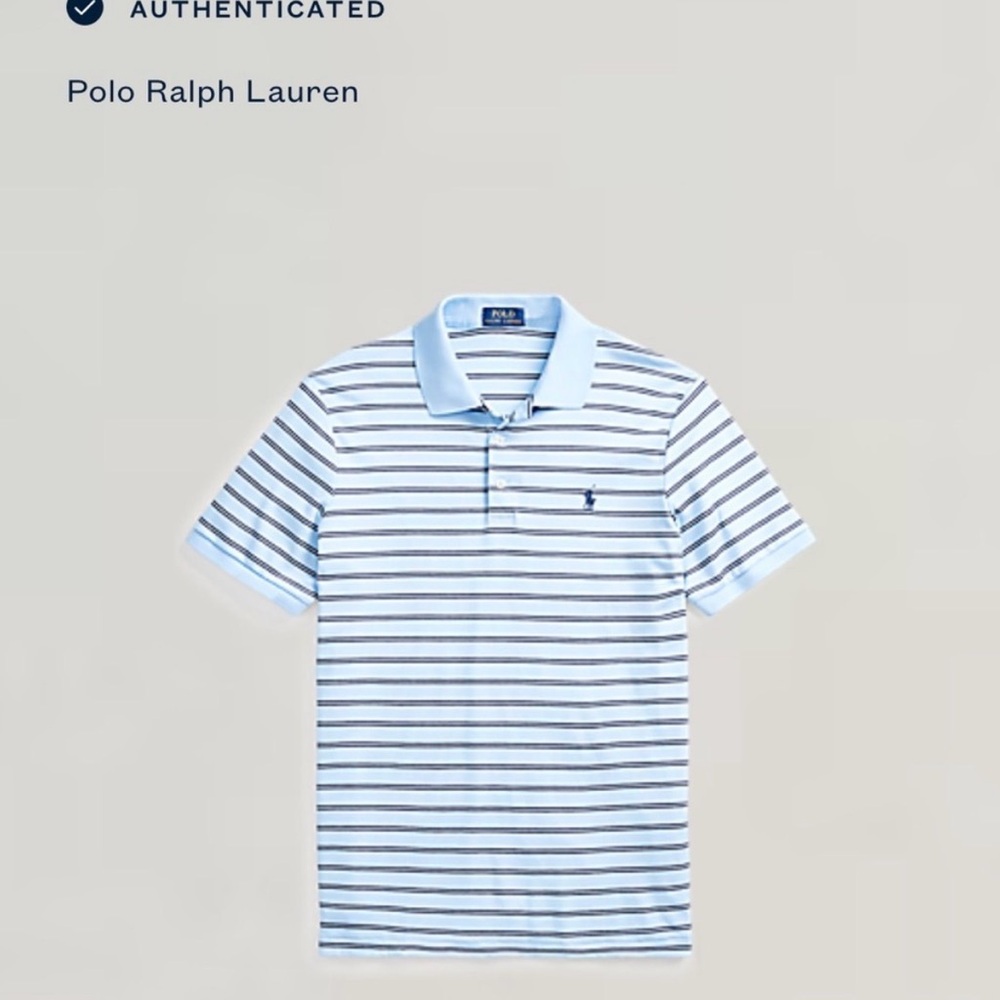 Polo Ralph Lauren Blue Striped Men's Shirt
